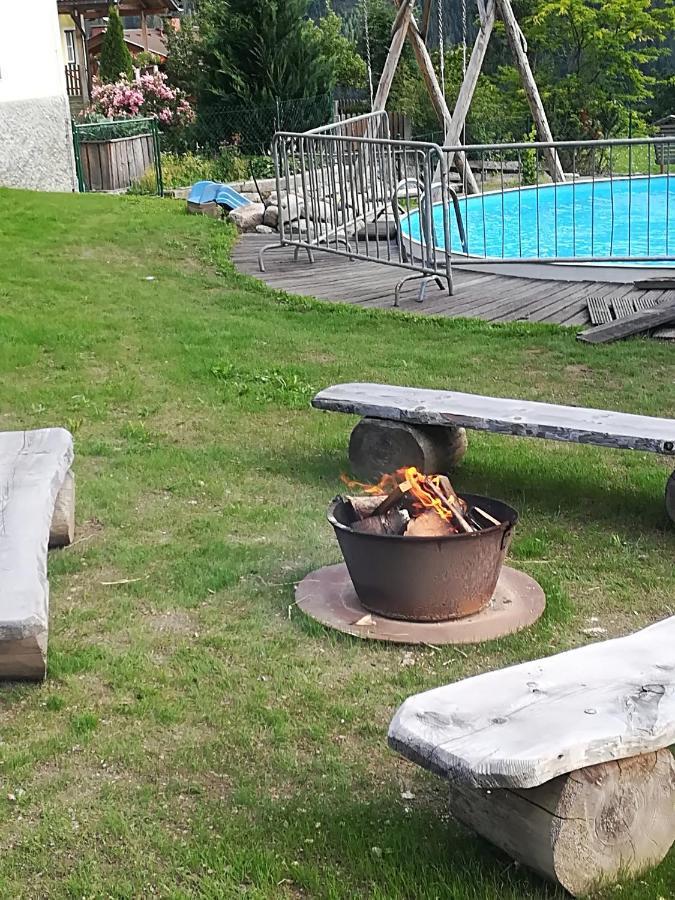 Ferienwohnung Am Bauernhof Zechner Heidi Flattach Dış mekan fotoğraf
